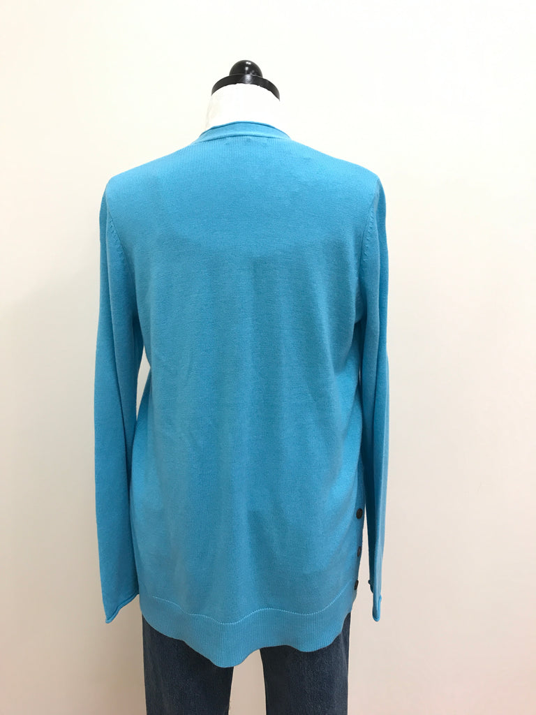 Staccato Blue Long Sleeve Sweater