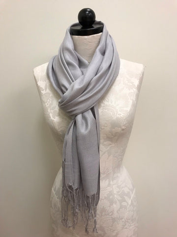 Shawl - Gray Overhead Shawl