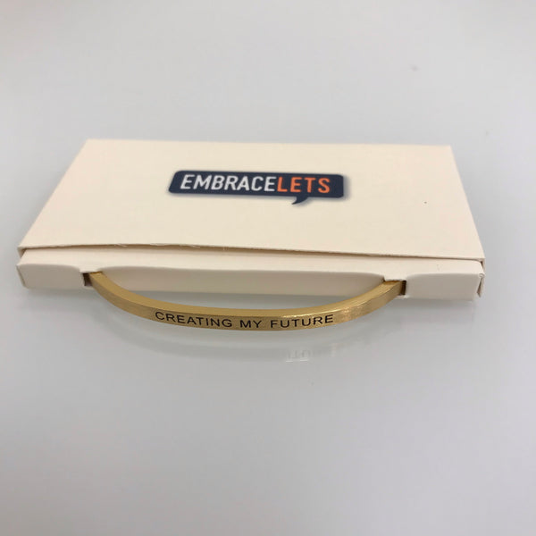 Creating a Future Gold Embracelet Bracelet