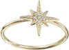 DaVinci Layers Stackable Gold Star Ring Lay21