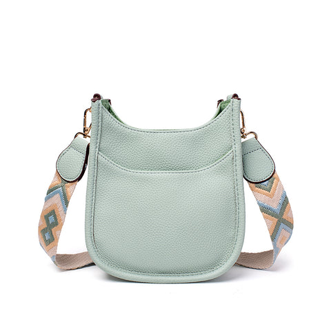 Claire Crossbody Wristlet Clutch Light Gray Handbags